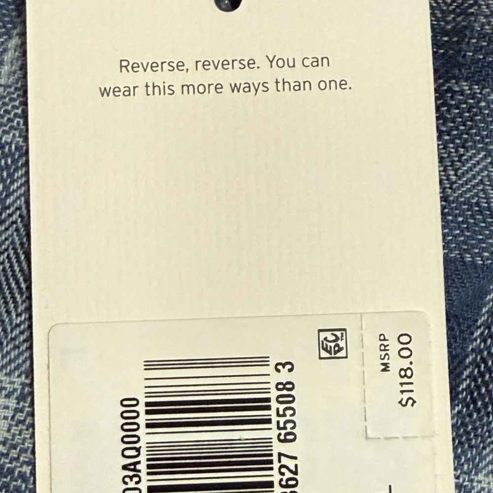 Levi's Light Blue Quilted Denim Jacket - Picture 7 of 7
